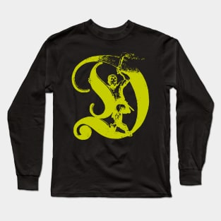 D Letter monogram Long Sleeve T-Shirt